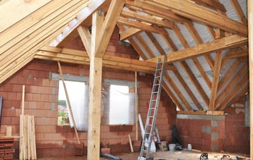 Bury End attic trusses